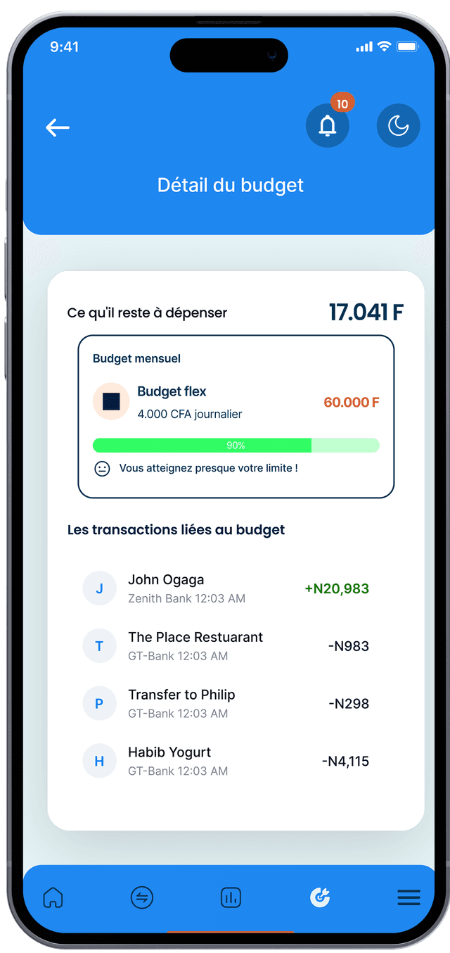 Capture d'écran de l'application 4